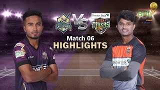 Chattogram Challengers vs Khulna Tigers  6th Match  Highlights  Season 8  BBPL 2022 [upl. by Ainocal]