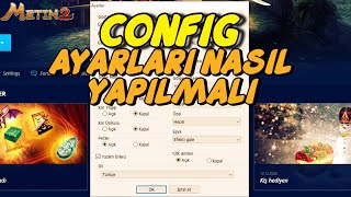 Metin2 Config Ayarları Nasıl Yapılmalı [upl. by Divadleahcim111]