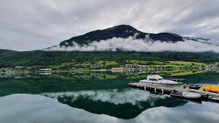 Norway trip on Road 5  From Olden to Stalheim 360° reframe with music [upl. by Fretwell]