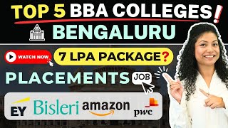 💥BBA 2024 Top BBA Colleges Bengaluru Eligibility Fees Jobs Package bba bbaadmissions viral [upl. by Naellij]