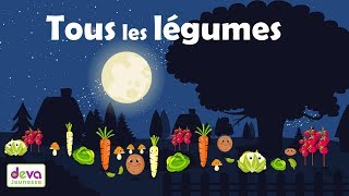 La danse des légumes Comptine avec paroles pour apprendre aux enfants  Ⓓⓔⓥⓐ Education [upl. by Jena]