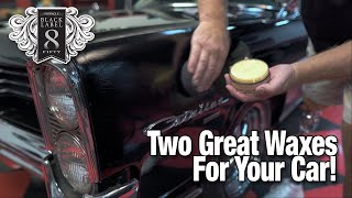 Two great waxes for your car [upl. by Nickolas]