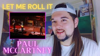 Drummer reacts to quotLet Me Roll Itquot Live by Paul McCartney [upl. by Alemat]