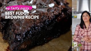 The Perfect Brownies Recipe  Tasty Fudgy Moist Chocolate Fudge Brownie Recipe  Rekha Kakkar [upl. by Enyaz]