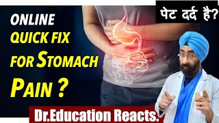 Quick Remedy for Stomach pain Bloating Gas amp Constipation  DrEducation Reacts [upl. by Betti]