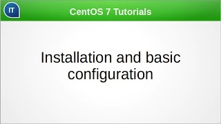 CentOS 7 step by step installation [upl. by Verge408]