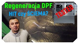 Regeneracja filtra cząstek stałych DPF czyli pranie dpfa  HIT czy KIT Diagnostyka Hamownia [upl. by Joeann39]