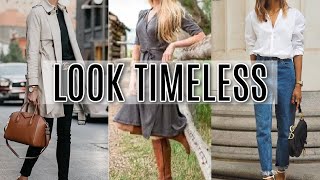 10 Fashion Staples That Will NEVER GO OUT OF STYLE [upl. by Buskirk]