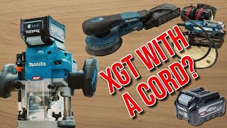 Makita 40v 12quot Router is FINALLY a Thing And a Bunch of XGT Sanders are About to Drop Too [upl. by Edobalo]