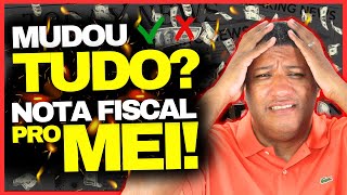 🚨 MUDOU PARA O MEI MEI AGORA É OBRIGADO A EMITIR NOTA FISCAL NO PORTAL A PARTIR DE 01092023 🚨 [upl. by Tosch696]