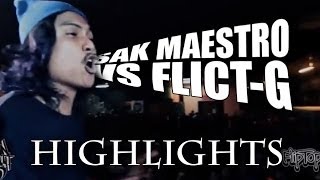 Weekly Highlights  Sak Maestro vs FlictG [upl. by Aenad]