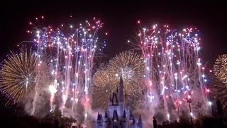 Disneys Celebrate America  A Fourth of July Concert in the Sky Fireworks Walt Disney World 4th [upl. by Ashien822]