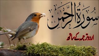 SURAH RAHMAN TARJUMA KE SATH QARI AL SHAIKH ABDUL BASIT ABDUL SAMAD  Ep 025 [upl. by Anear]