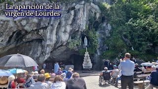 Historia de las apariciones de la virgen de Lourdes Francia [upl. by Yeltnerb]