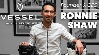 Vessel Golf Bags  Founder and CEO Ronnie Shaw [upl. by Dranoc947]