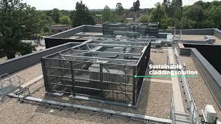 Oaklands College Plant Cladding [upl. by Navar]