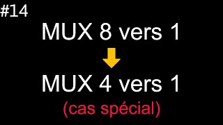 Implémenter MUX 8 vers 1 par MUX 4 vers 1 cas spécial [upl. by Most498]