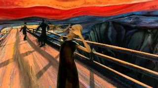 The Scream  Short Animation  Edvard Munch [upl. by Helve]