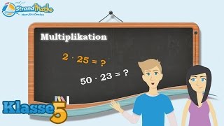 Multiplikation Zahlen multiplizieren  mal rechnen  Klasse 5 ★ Wissen [upl. by Anirahc797]