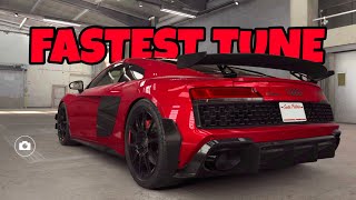 CSR2 Audi R8 Coupe V10 GT RWD Fastest Tune amp Shift Pattern [upl. by Enomahs]