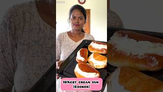 Trending cream bun manamwithsathya breadrecipe ytshorts creambun [upl. by Aicilec]