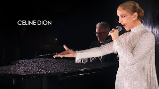 Celine Dion  Lhymne a Lamour Live at Paris 2024 Proshot with Audience amp the Eiffel Tower [upl. by Assele]