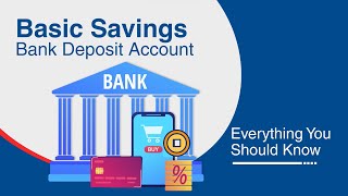 All you need to know about Basic Savings Bank Deposit Account  HDFC Bank [upl. by Tomasine]