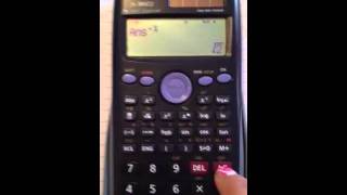 How to do csc sec and cot on Casio fx300ES [upl. by Ielhsa]