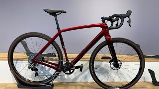 Trek Checkpoint SL 6 Etap Crimson Red Overview Carbon Gravel Gravelbike Sram Roadbike [upl. by Annovad]