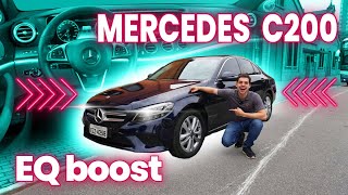 MERCEDESBENZ C200 EQ BOOST 2019  A VERSÃO INTERMEDIÁRIA DO CLASSE C W205  Avaliação Top Speed [upl. by Inahs]