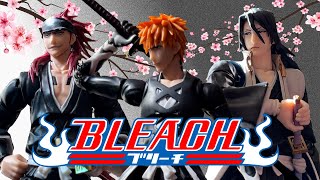 BLEACH Ichigo Renji Byakuya SHFIGUARTS Quickie Review [upl. by Yme128]