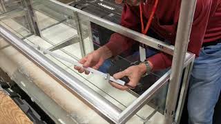 BEST LED Display Case Light Quick Installation Video By Show Off Lighting [upl. by Katz]