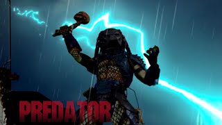 City Hunter Predator stop motion 【NECA】 [upl. by Ynaittirb]