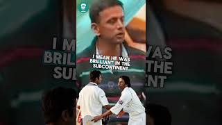 quotYOUNIS KHAN WAS BRILLIANT IN SUBCONTINENTquot  Rahul Dravid ICC ShoaibAkhtar100mph cricketcomau [upl. by Marzi]