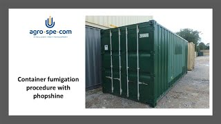 Container fumigation [upl. by Swan]