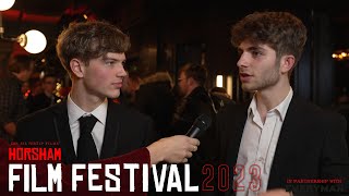 Oliver Wibrew and Jake Thorn  Horsham Film Festival 2023 winners [upl. by Burt]