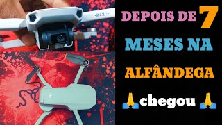 Unboxing DJI MINI 2 SE Taxado Retido pela Anatel correios quase me roubou DJI Drone MINI2SE [upl. by Eelytsirk727]