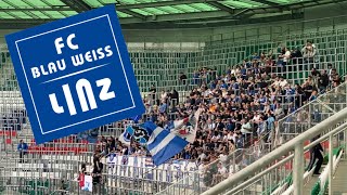 SK Rapid Wien II  FC Blau Weiss Linz  Auswärtssupport BLAU WEISS  2Liga  260523 [upl. by Lorraine313]