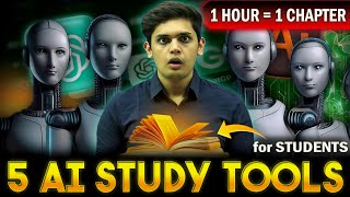 5 Secret Study Tools of Topper🔥 FREE AI Tools for Students Prashant Kirad [upl. by Ahsemat133]