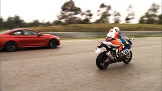 BMW S 1000 RR vs BMW M4  GRIP  Folge 309  RTL2 [upl. by Chrisy926]