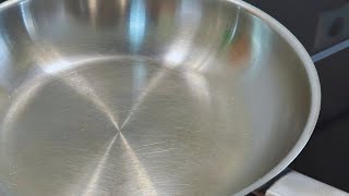 How to Make Stainless Steel Pan NonStick [upl. by Gerc]