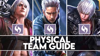 Devil May Cry Peak Of Combat In Depth Physical Team Lineup Guide 👊 [upl. by Cotter444]