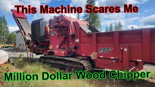 800 Horsepower C18 in a Million  Wood Chipper has serious engine problems [upl. by Hareema930]