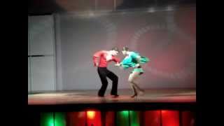 Boris and Jorjet performing salsa in 2008 at World Salsa Championship qualification [upl. by Iznek174]