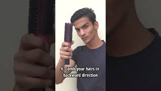 How To Get Straight Hairs At Home Instantly Without Any Hair Straightener  Yash Mittal Lifestyle [upl. by Glory464]