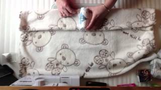 Step 2  How to make a Nappy Cake  JustRosieBeauty [upl. by Jolenta]