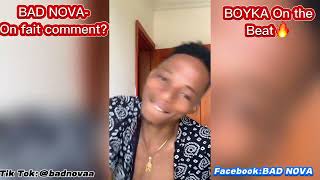 BAD NOVA  On Fait Comment Demo BOYKA on the beat [upl. by Ullyot]