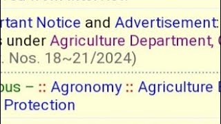 Assistant Director Agriculture BPSC Bihar Krishi Sewa 2024 Vacancy Agriculture Agri Engg [upl. by Sherrill]