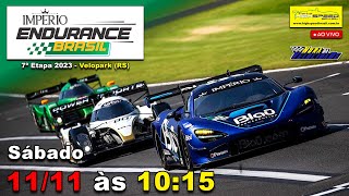 🔴 IMPÉRIO ENDURANCE BRASIL  7ª Etapa 2023  Velopark RS  Ao Vivo [upl. by Dev]