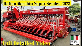 Why farmers choose Italian Maschio Super Seeder  Full Detail of Maschio Super Seeder 2023 Check it [upl. by Kcolttam477]